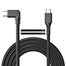 SUPERUS Link-kabel för Oculus/Meta Quest 2 - Quest 1 5M/10FT USB C till USB C-laddarkabel, höghastighetsdataöverförings- och laddningskabel, tillbehör för VR Headset Gaming PC/Steam VR