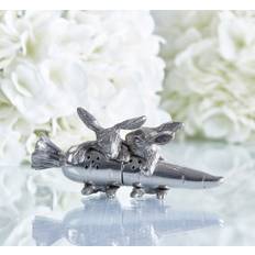 Morot salt- och pepparkar tenn - Silver