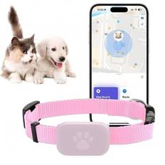 OBOSOE Pet Tracker, GPS Pet Tracker Halsbånd til Hund, Pet Tracker Kompatibel med iOS/Android-kompatibel