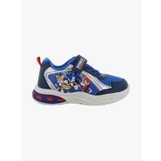 Sonic The Hedgehog Blinkande Sneakers, Dark Blue/Cobalt Blue, 28