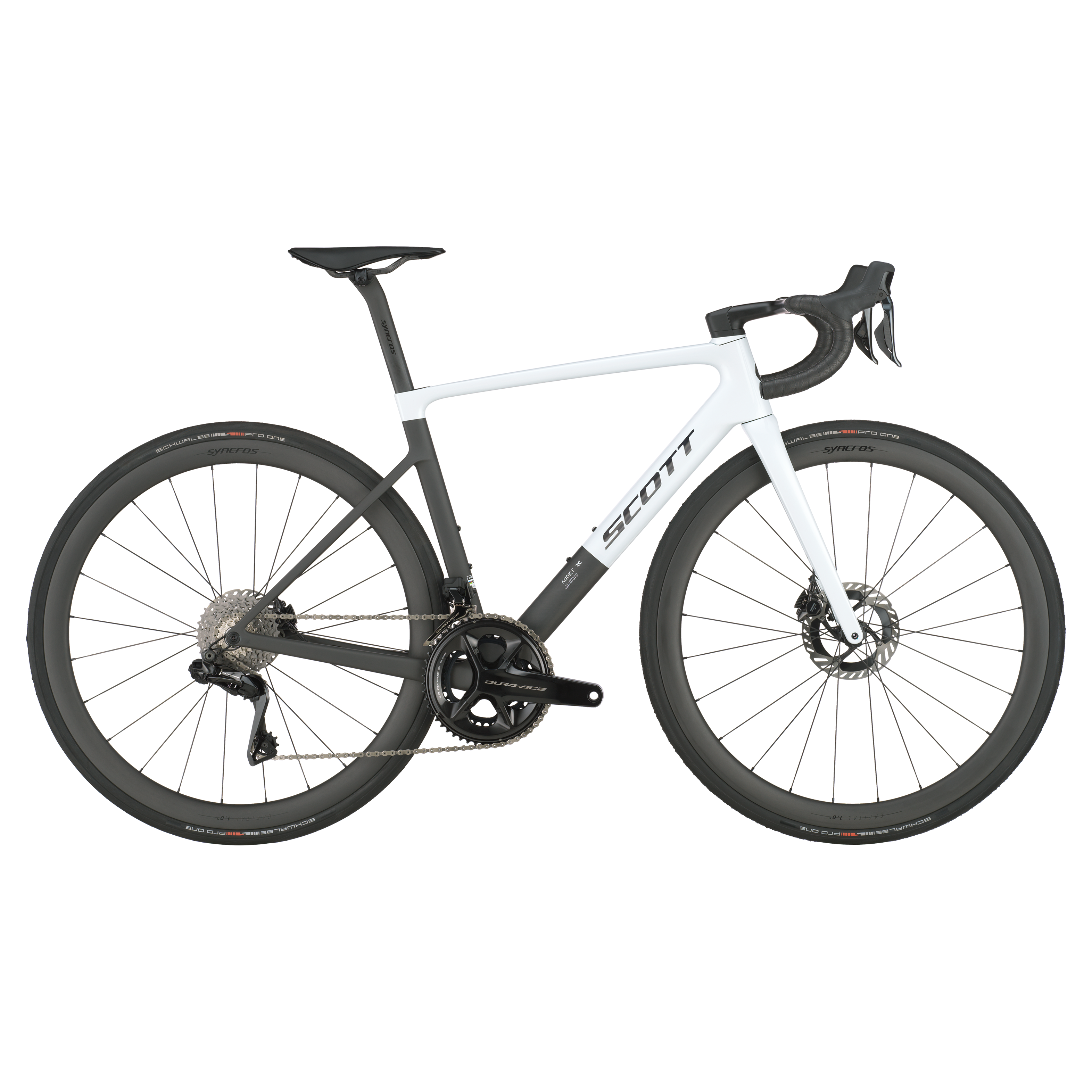 Scott Addict RC Pro 2025 - Shimano Dura-Ace Di2 2x12sp - Syncros Capital 1.0S - 119 / xl / cumulus white/carbon black (xl)
