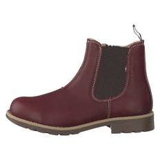 Husum Jr Ep Bordeaux, Unisex, Skor, Kängor och Boots, chelsea boots, Brun/Röd, EU 34 (EU 34)