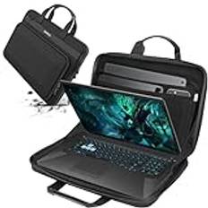 Smatree Bärväska för bärbar dator, kompatibel med 18 tums Acer Predator Helios 18 bärbar speldator, för 18 tum DELL Alienware m18 R2/m18 gaminglaptop vattentät handväska (A800XL)