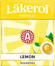 Läkerol Lemon sockerfri Ahlgrens