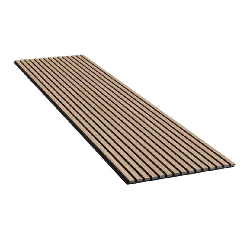 Evella V40 akustikpanel i ek med träfaneryta 2400x600 mm