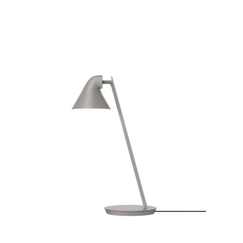 NJP Mini Bordlampe Lys aluminium grå.