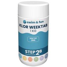 Langsomklor 20 gr tablet 1 kg - PoolOasen