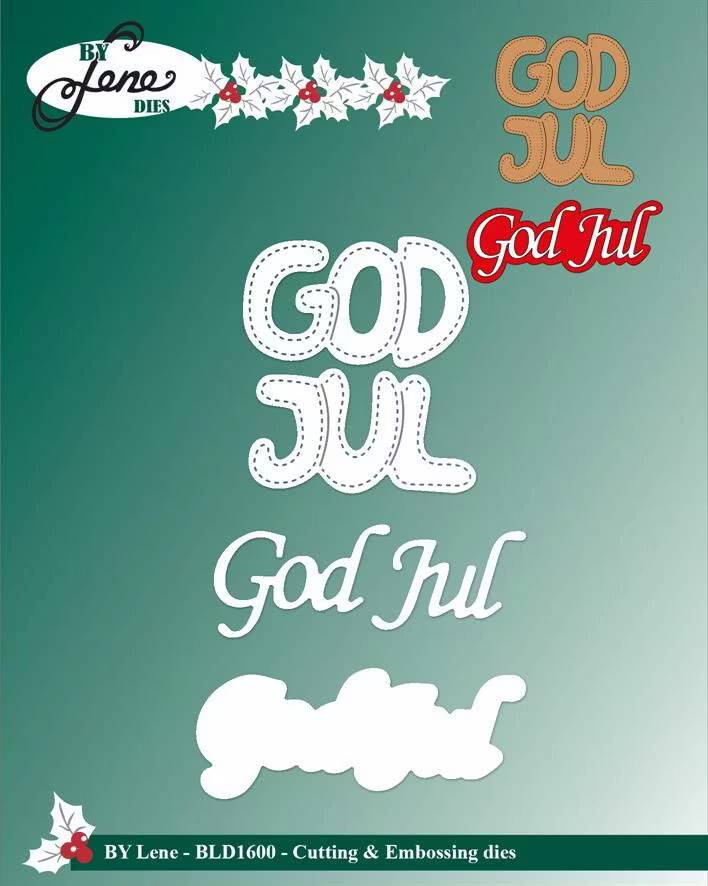 BY Lene Dies "God Jul x 2"