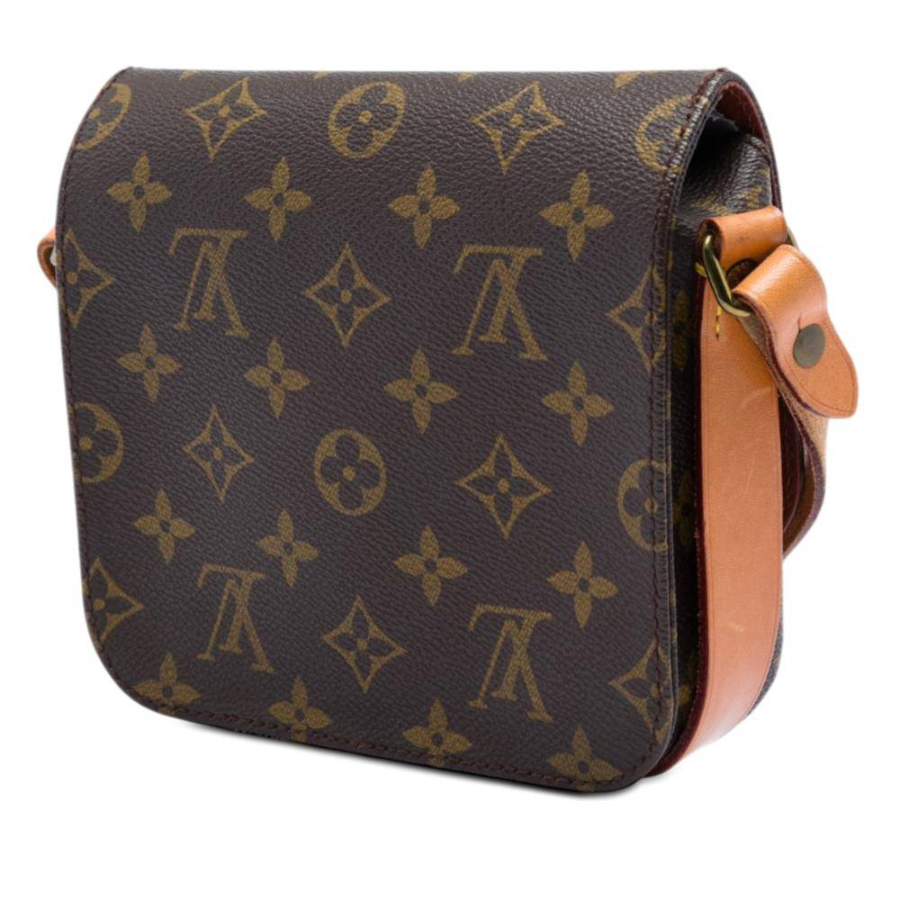 Louis Vuitton Vintage Cartouchiere Stl. - Axelremsväskor Från Magasin - Brown (L 16cm x W 15.50cm x D 5cm)