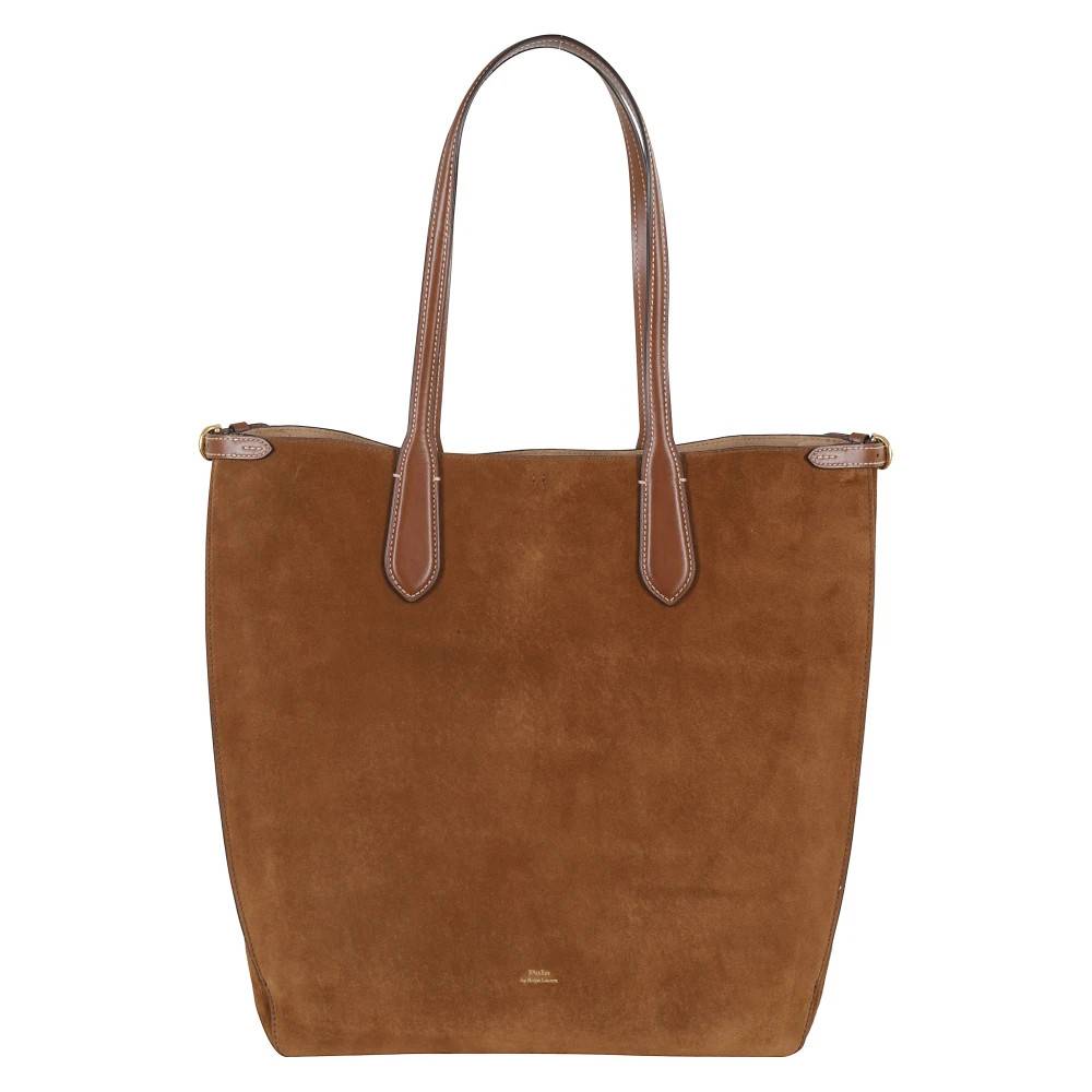 Polo Ralph Lauren - Kanel Mocka Tote Väska Väskor - Dam - ONE Size - Mocka