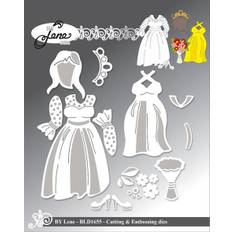 By Lene dies Accessories for BLD1635-1 Største 5x7,6cm