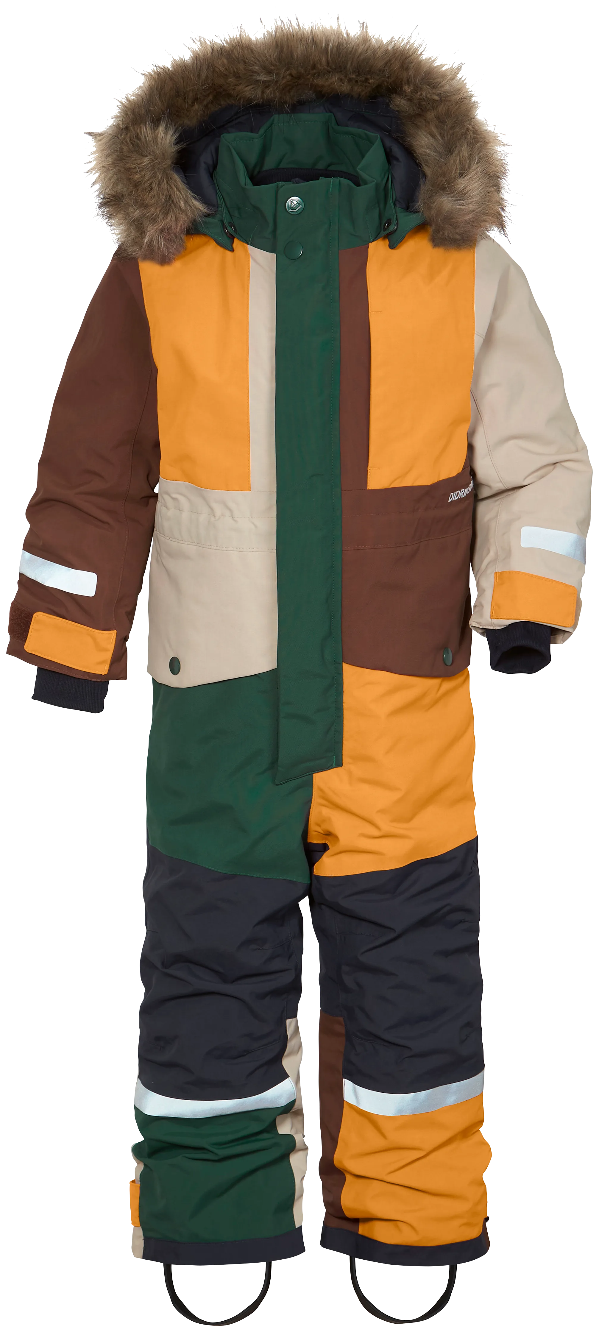 Didriksons Björnen Kids' Coverall Multicolor Flyverdragt Børn - Multi Color - Multi Color / 80
