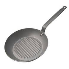 De Buyer Rund Grillpande Carbone Plus