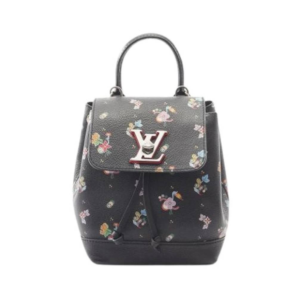 Louis Vuitton Vintage Pre-owned Lockme Backpack Mini - Vintage - Dame - Sort - ONE SIZE - Læder