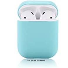 fodral kompatibelt med AirPods, Protective Silicone fodral with Sport Strap kompatibelt med Apple Airpods Charging fodral