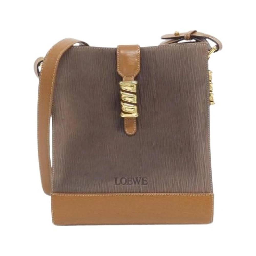 Loewe Pre-owned - Pre-owned Axelväska Vintage - Dam - ONE Size - Läder