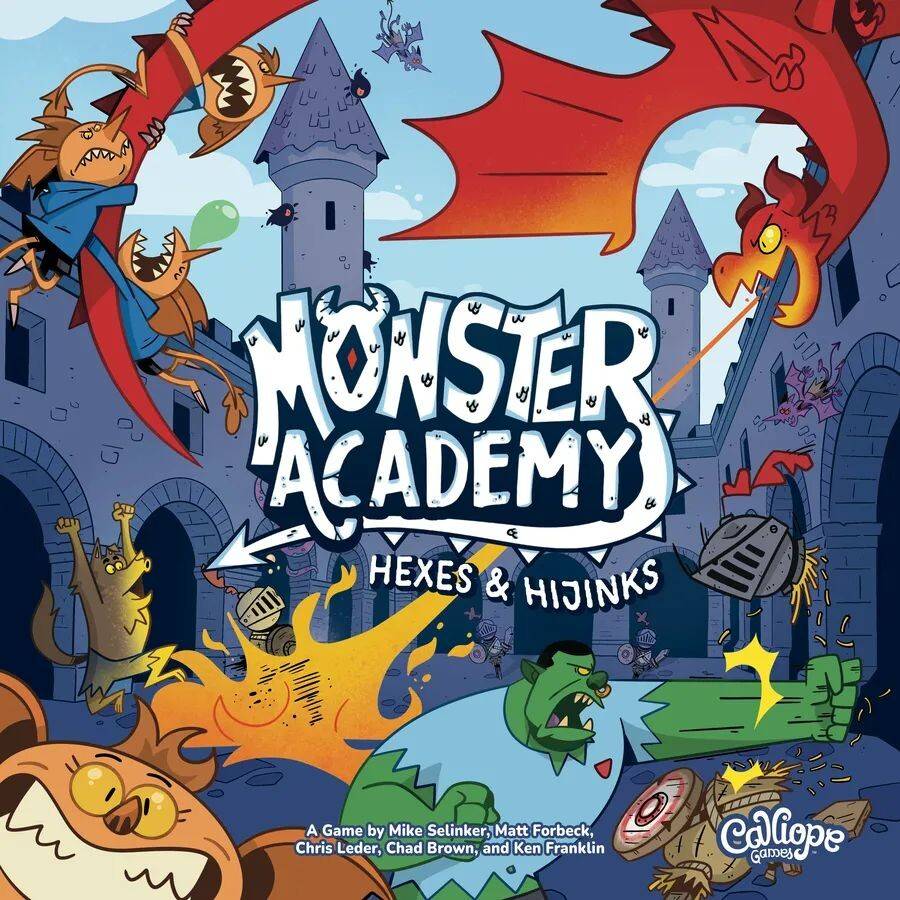 Monster Academy Brætspil Hexes & Hijinks.