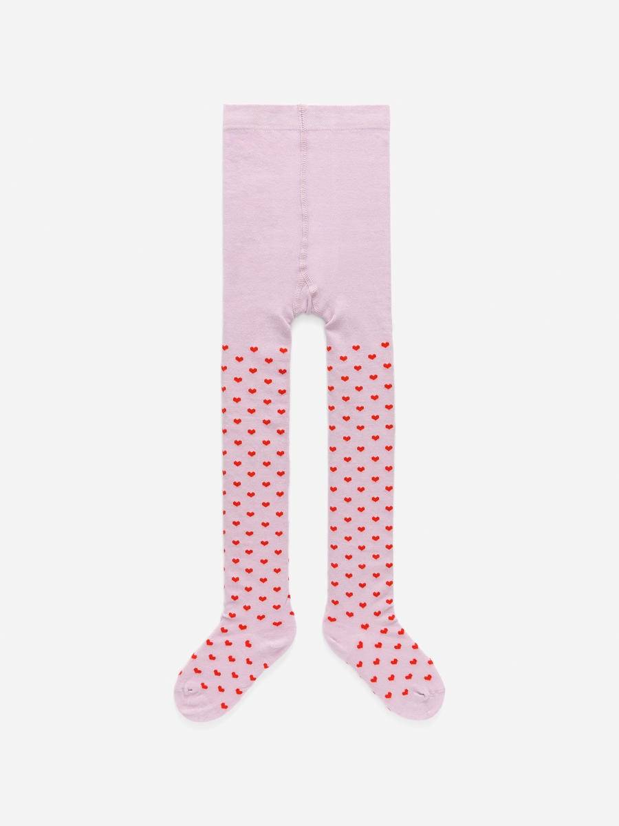 ARKET Cotton Blend Tights -Purple, 110/116