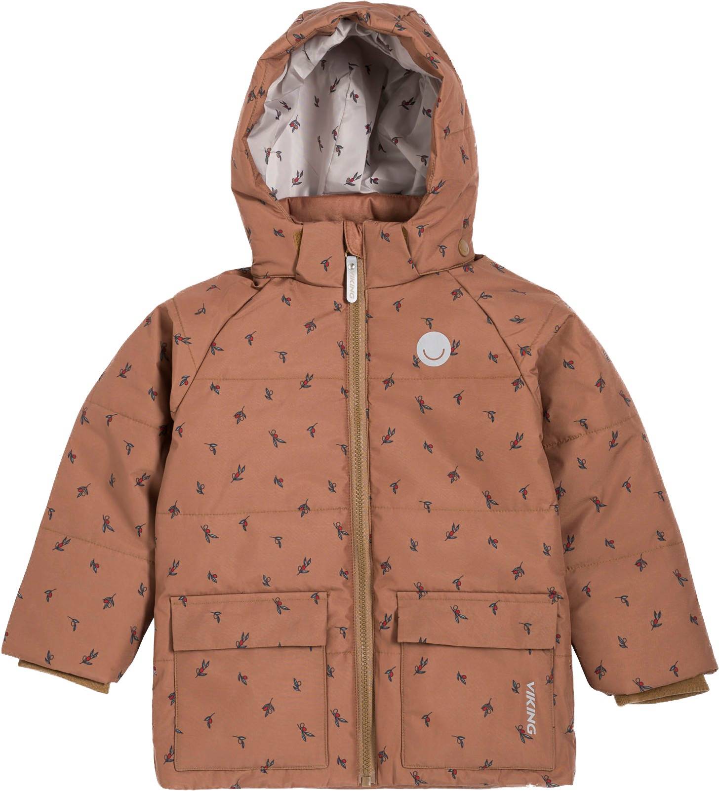 Viking Kenza X Viking Puffy Jacket Str 98 - Mustard Overtøj hos Magasin.