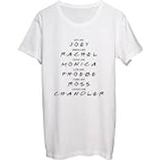 Eat Dress Cook Live Care Laugh Like Men's vit T-shirt, Vitt, L