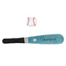 Plysch baseball hundleksak,hundplyschleksak,Inbyggd Squeak Cat And Dog Baseball Bat Toy | Valpbarnsleksaker Tuggleksak för valpbarnssjukdomar