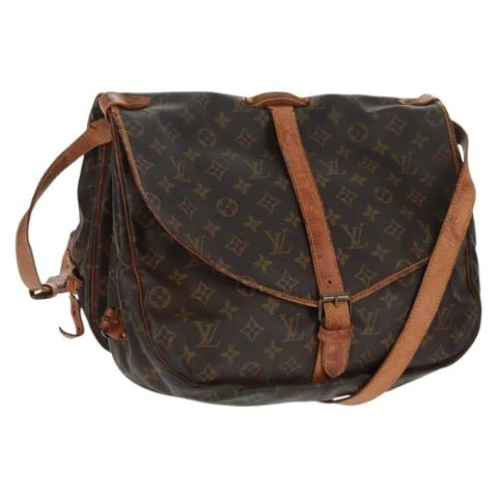 Louis Vuitton Vintage Pre-owned Vintage Cross Body Bag - Vintage - Dame - Brun - ONE SIZE -