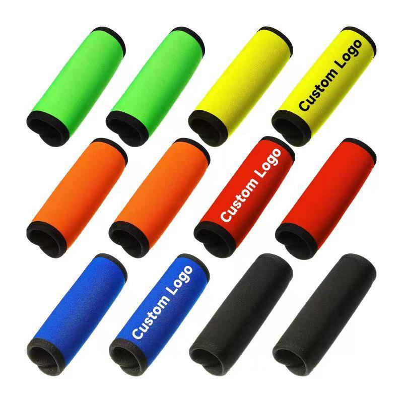 Custom Design Logo Sublimation Neoprene Luggage Handle Wrap for Suitcase