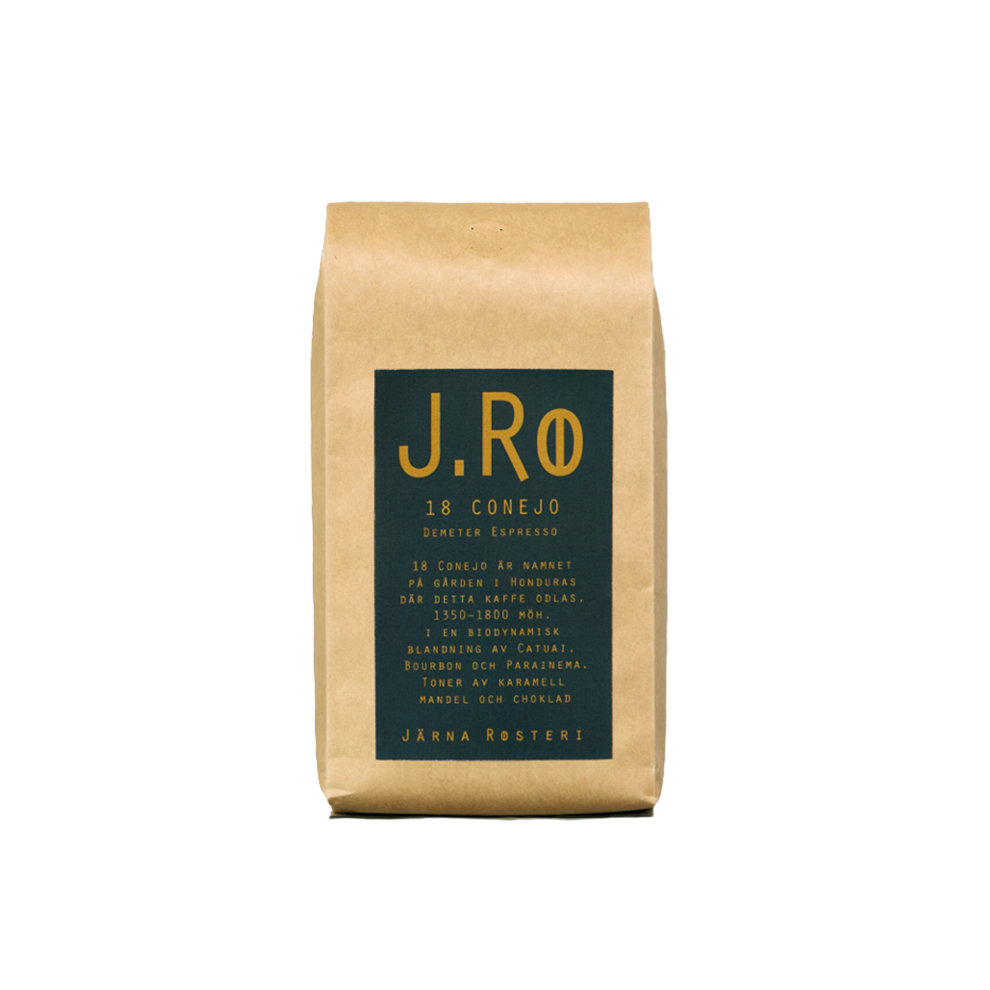 Espresso Hela Bönor Conejo, 450 g Eko