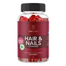 VitaYummy Hair & Nails Vitamins Raspberry 60 gummies 180g VitaYummy