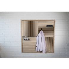 Nordic Frame - Valnød Akustik ramme med 4 felter 120x120