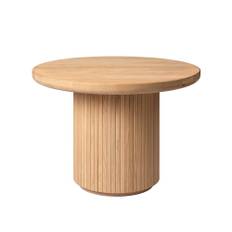 Gubi - Moon Coffee Table Round H45 x Ø150, Solid Oak Oiled - Sofaborde - Space Copenhagen