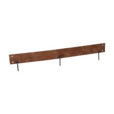 Kantskydd/Rabattkant Skotte Garden 4-pack Rak Med pinne Obehandlad/Corten