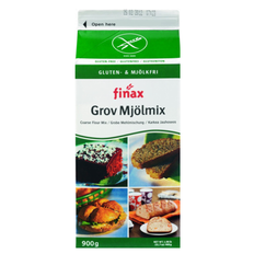 Finax Glutenfrit mel, GRØN, 900 g