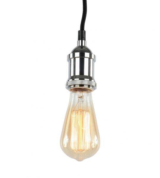 Taklampa 'Chrome' - Glas/Metall