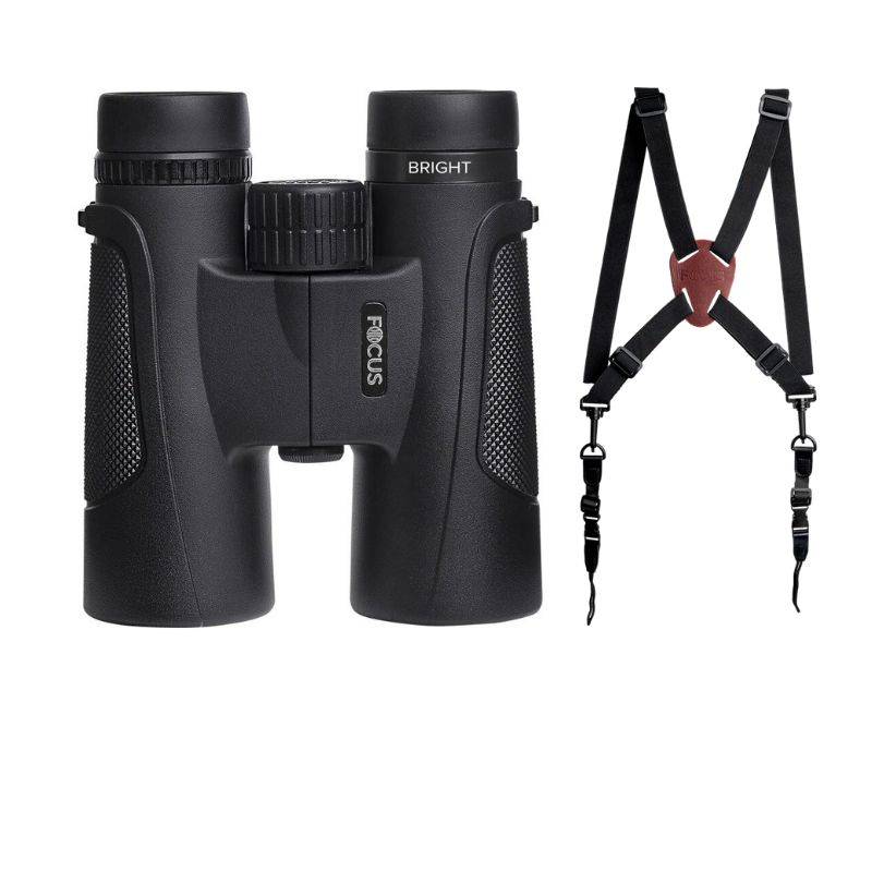 Focus Bright 8x42 + Kikkertsele - Håndkikkert fra Focus Optics