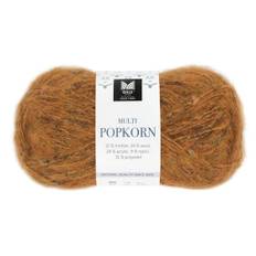 Dale Multi Popkorn från House of Yarn, 50 g lejongul – mångsidigt effektgarn