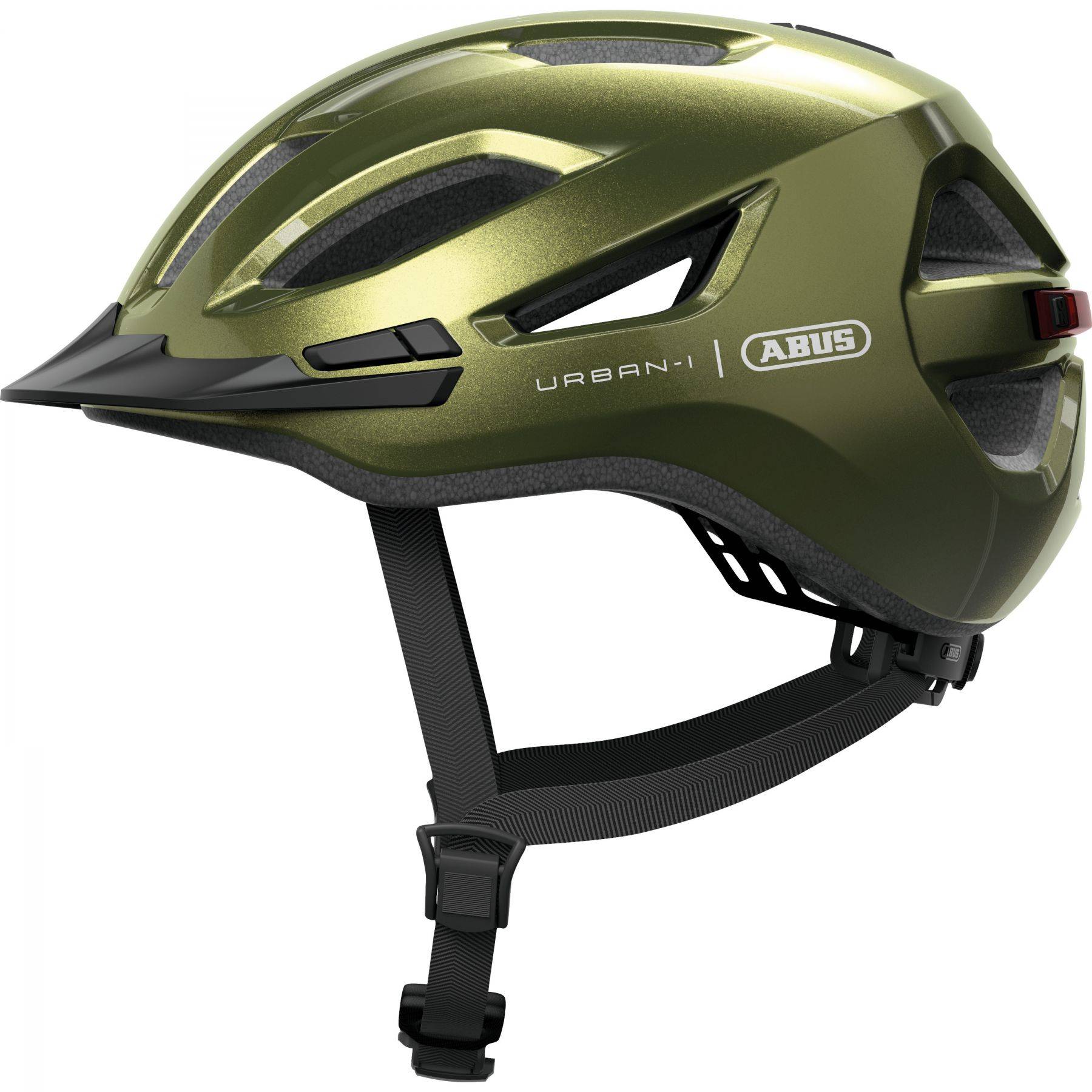 ABUS Urban-I 4.0, Cykelhjälm, Grön