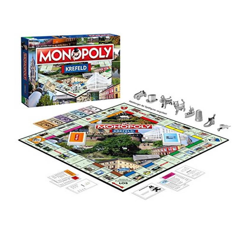 Winning Moves 44512 Monopoly Krefeld - das weltberühmte Spiel um...