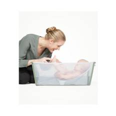 Stokke Flexibath Transparent med gröna detaljer