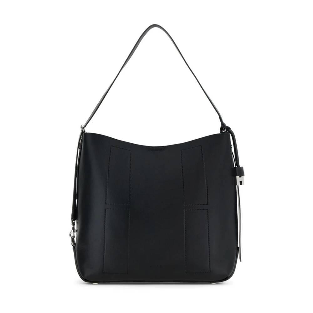 Hogan Hobo Taske - Tasker - Dame - Sort - ONE SIZE - Uld