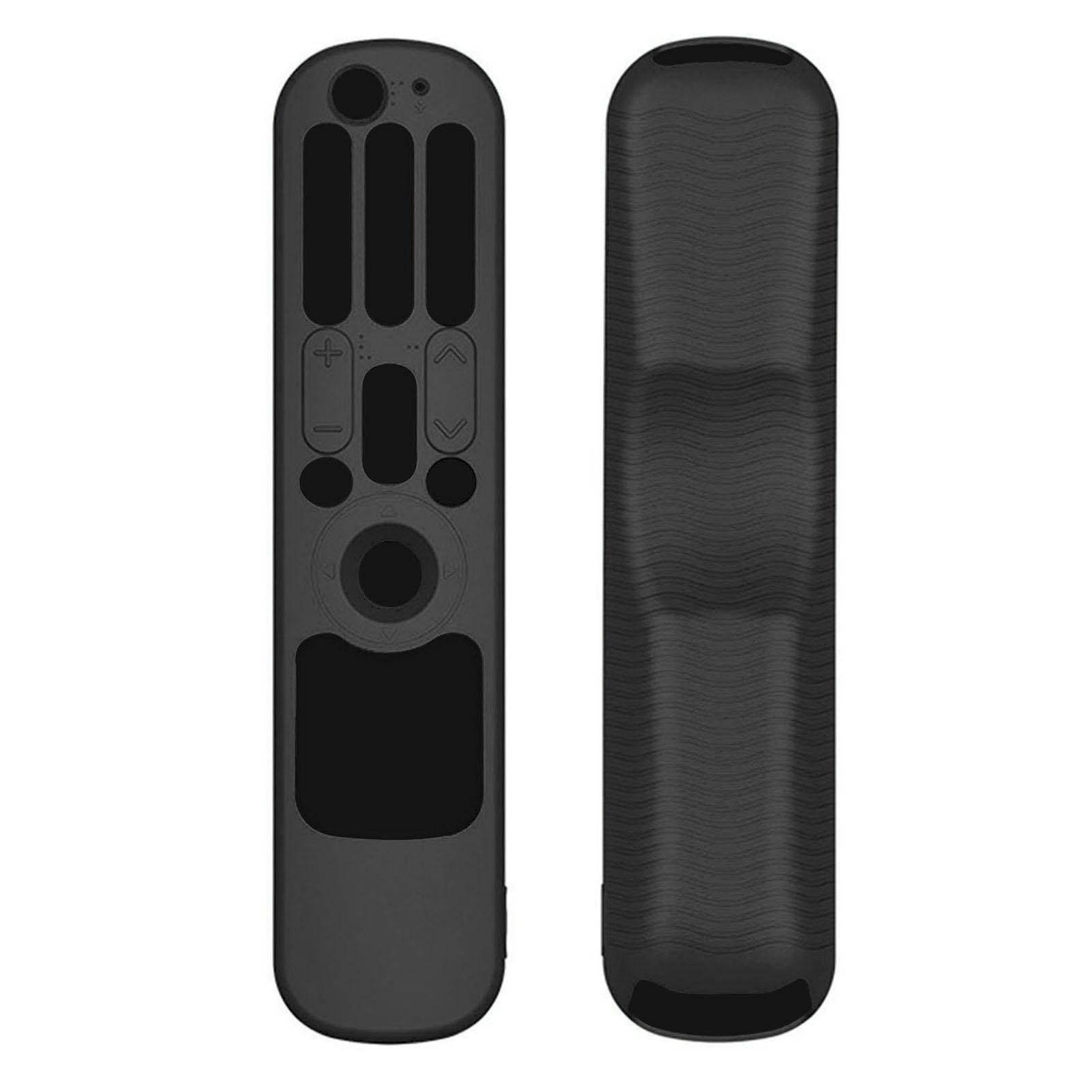 Remote Control Protective Case Soft Prevent Slip Full Wrap Silicone TV Remote Cover for LG AN svart