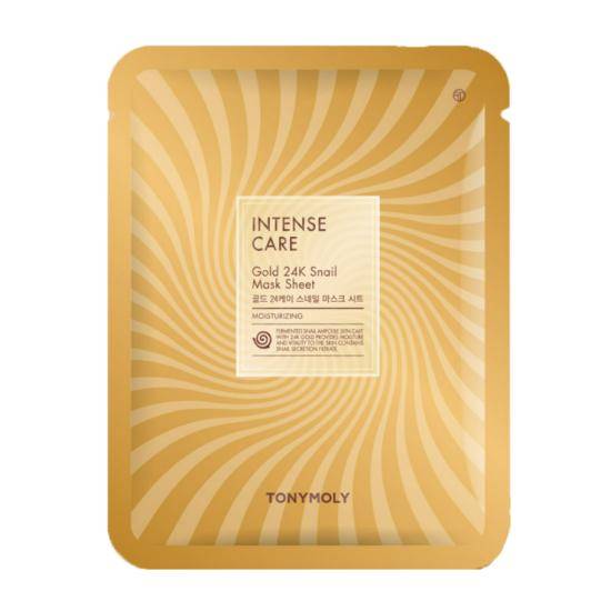 TONYMOLY Intense Care Gold 24K Snigelmask Set (10 ark)