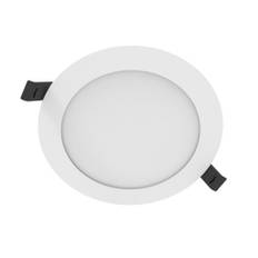 Downlight Slim Alu DALI flerfärgad 13W/830+840 1300lm 150mm vit