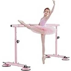 Dance Bar Home, Ballet Barre Height Adjustable, Freestanding Movable Professional Dance Barre, for Exercise Equipment Gym,Pink,200cm