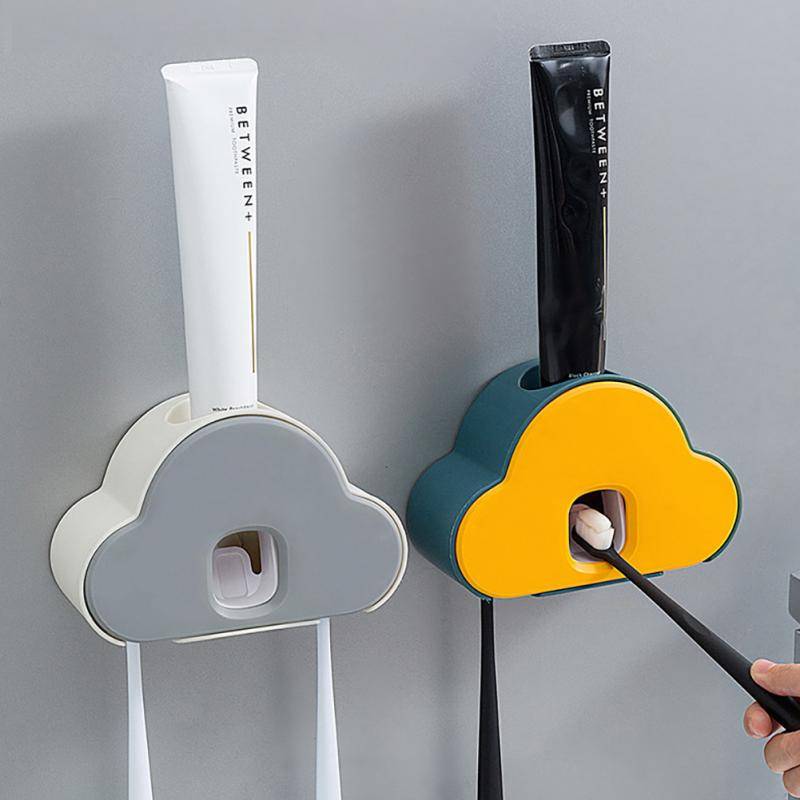 Automatisk Tandkrämdispenser och Tandborsthållare - 03