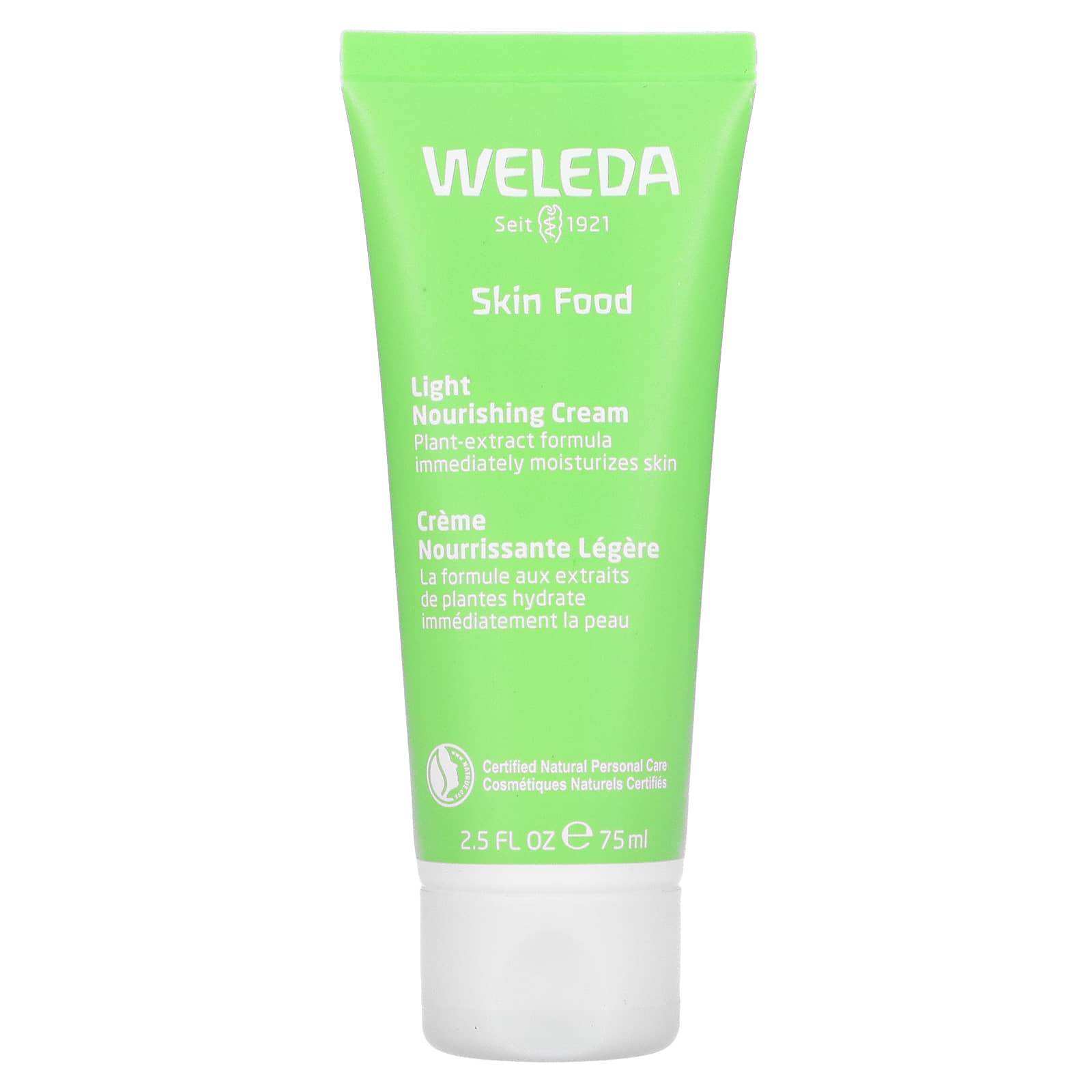 Weleda, Skinfood, Light Nourishing Cream, 2.5 fl oz (75 ml)