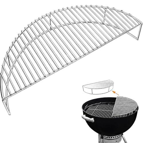 Denmay 52,3 cm uppvärmningsställ för 57 cm Weber vattenkokare grillar och större one-touch Weber kolgrillar bar-B-vattenkokare kol, rökig bergskokare rökare, passar inte 47 cm grill, vattenkokare