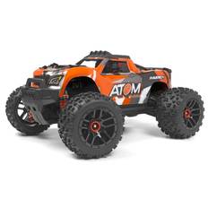 Radiostyrd bil - Maverick RC Atom Orange 4WD - 1:18 - 2,4Ghz - RTR