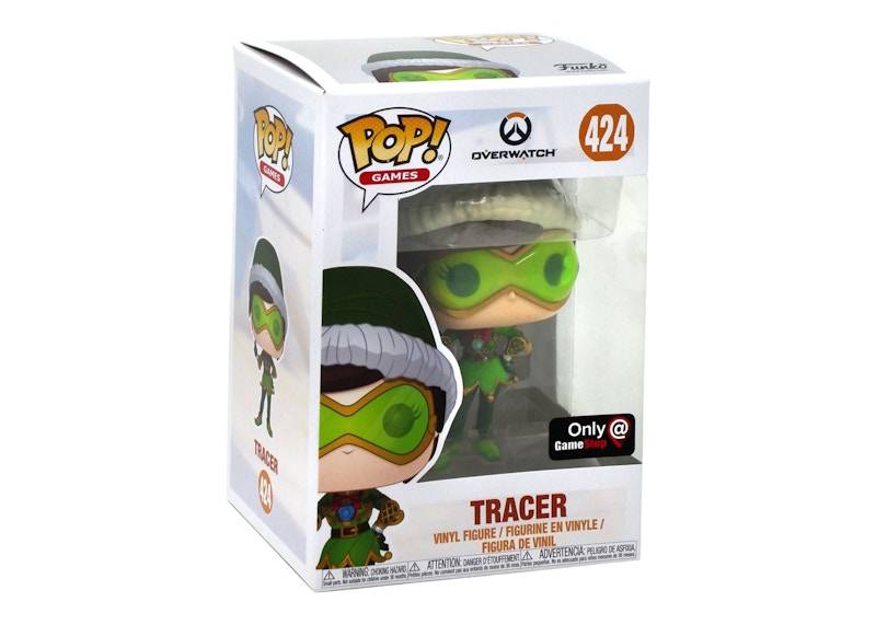 Funko Pop! Games Overwatch Tracer GameStop Exclusive Figure #424