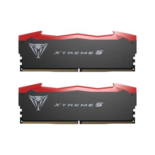 Patriot Viper Xtreme 5 DDR5 RAM 32GB (2X16GB) 8200MT/s CL38 UDIMM Skrivbord Gaming Minne Kit - PVX532G82C38K
